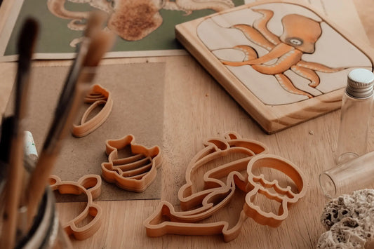 Under The Sea Cutter Set - Eco Playdough Tools