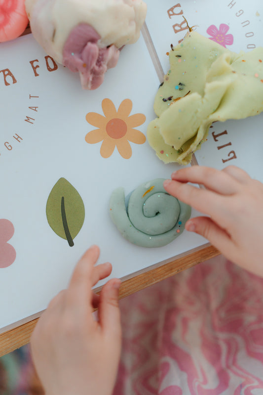Free Printable Play Dough Mat PDF