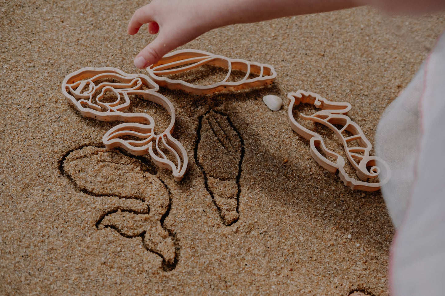 Mermaid Cutter Set - Eco Playdough Tools